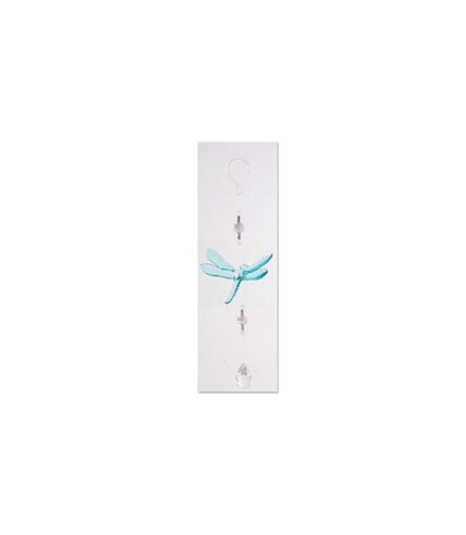 Suspension décorative libellule en acrylique - Turquoise