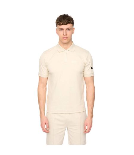 Mens Sherborn Cotton Polo Shirt Stone Duck And Cover