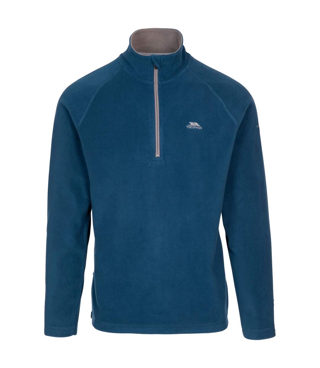 Mens Blackford Microfleece Midnight Navy Trespass-2