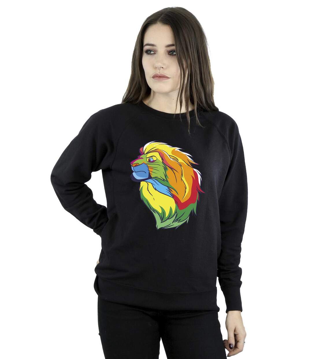 Disney Sweatshirt Womens/Ladies The Lion King Colours (Noir) - UTBI22335-2