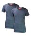 2 Pack Mens Short Sleeve Thermal Top for Winter-1