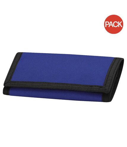 Pack of 2  Ripper wallet  one size bright royal Bagbase