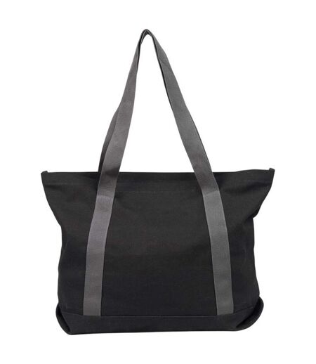 Canvas Tote Bag One Size Black New Balance