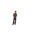 Chemise Manches Longues Firfield Homme Marron Threadbare-1