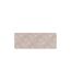 Tapis Déco Imprimé Stylis 45x120cm Naturel & Blanc-1