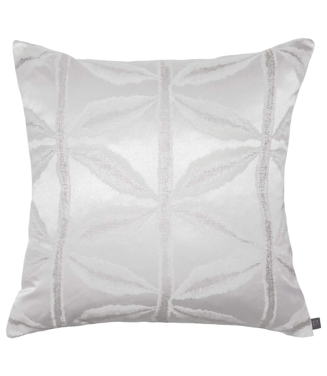 Palm leaf cushion cover 55cm x 55cm opal grey Prestigious Textiles