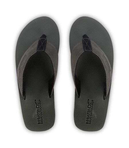 Mens rico flip flops agave green/ash Regatta