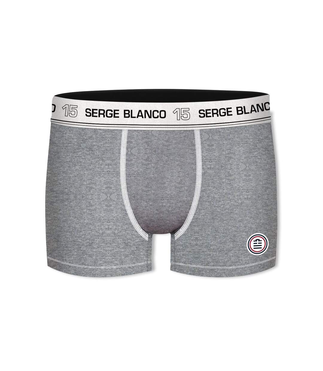 Lot de 10 boxers homme en coton avec surpiqures Class Serge Blanco-5
