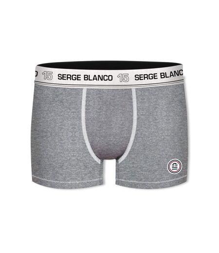 Lot de 10 boxers homme en coton avec surpiqures Class Serge Blanco