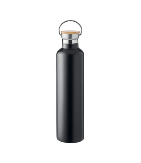 Helsinki large double wall 1l flask one size black MidOcean
