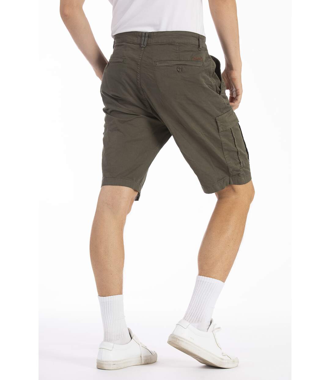 Bermuda coupe cargo stretch FRANKY-2