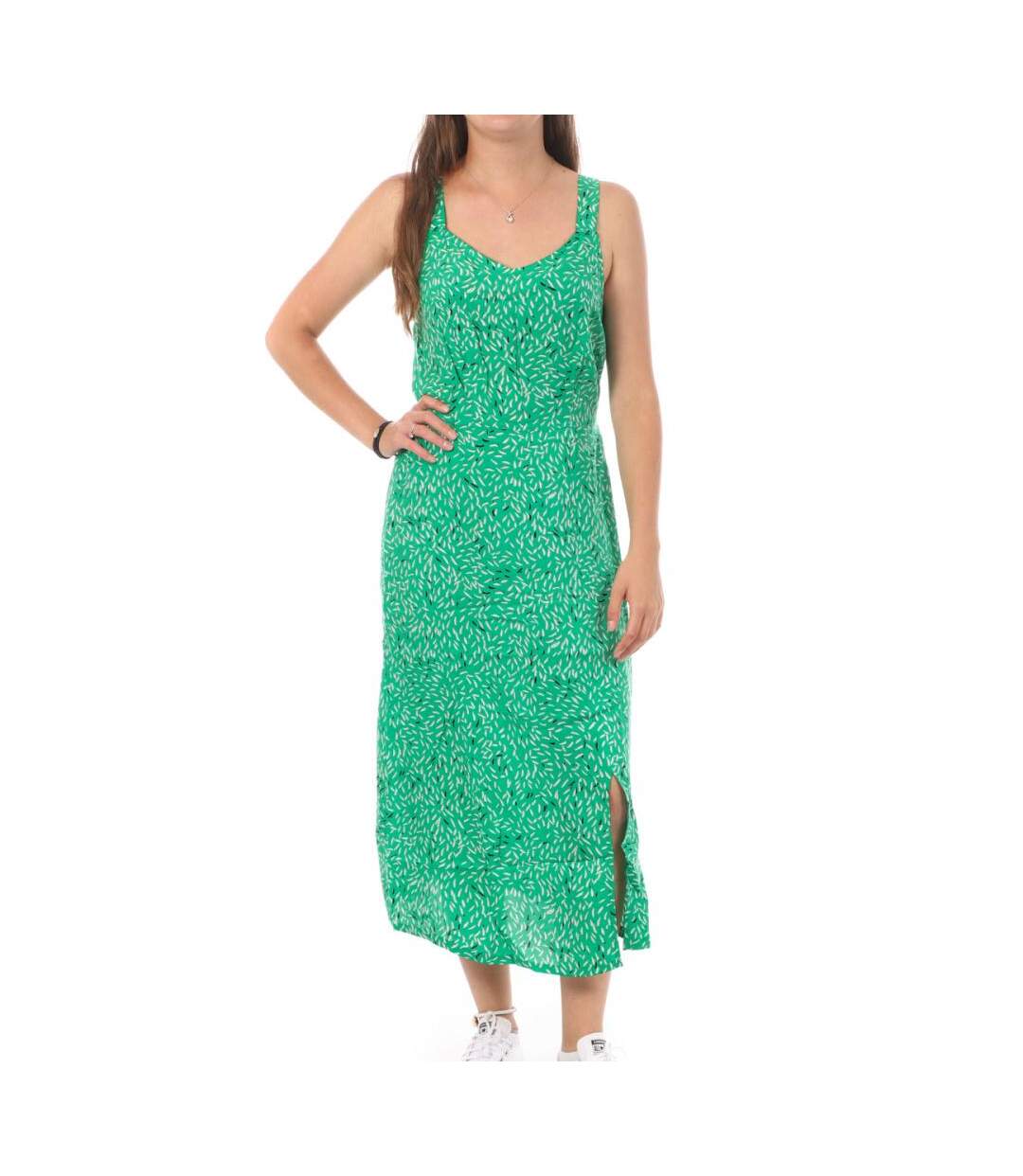 Robe Verte à Motifs Femme Vero Moda Easy Strap - L-1