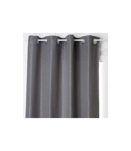 Rideau Occultant Elena 140x260cm Gris Foncé