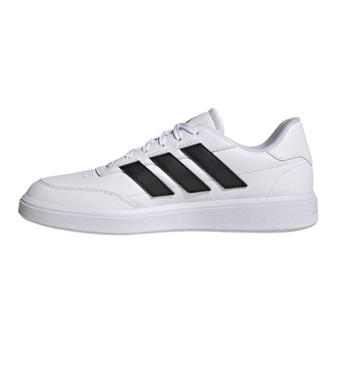 Baskets Courtblock Homme Blanc Noir Adidas-4