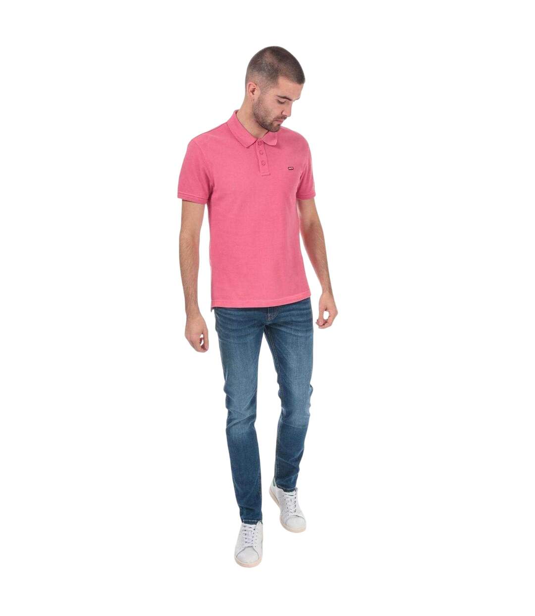 Jean Overbug Homme Bleu Denim Duck And Cover-1