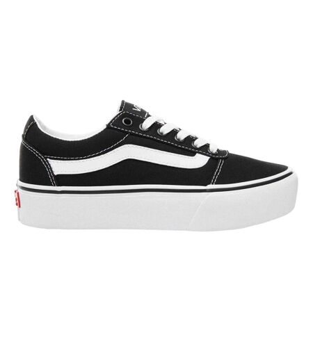 Baskets Ward Femme Noir Blanc Vans