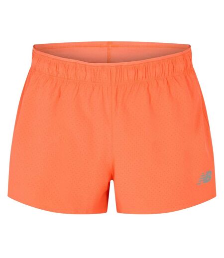 Short De Course Rc Athletics Femme Orange New Balance