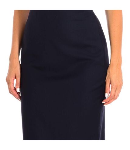 Pencil skirt with inner lining 1NN32T12002 woman