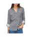 Chemise noir/blanches femme vero moda bumpy-1