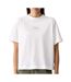 T-Shirt blanc femme calvin klein jeans boxy bold-1
