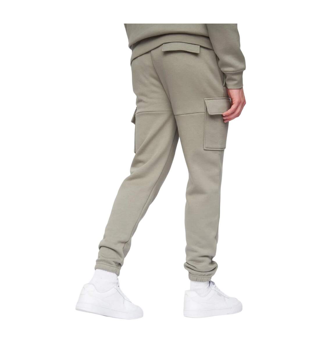 Pantalon de jogging moorehen homme vieux vert kaki Henleys-2