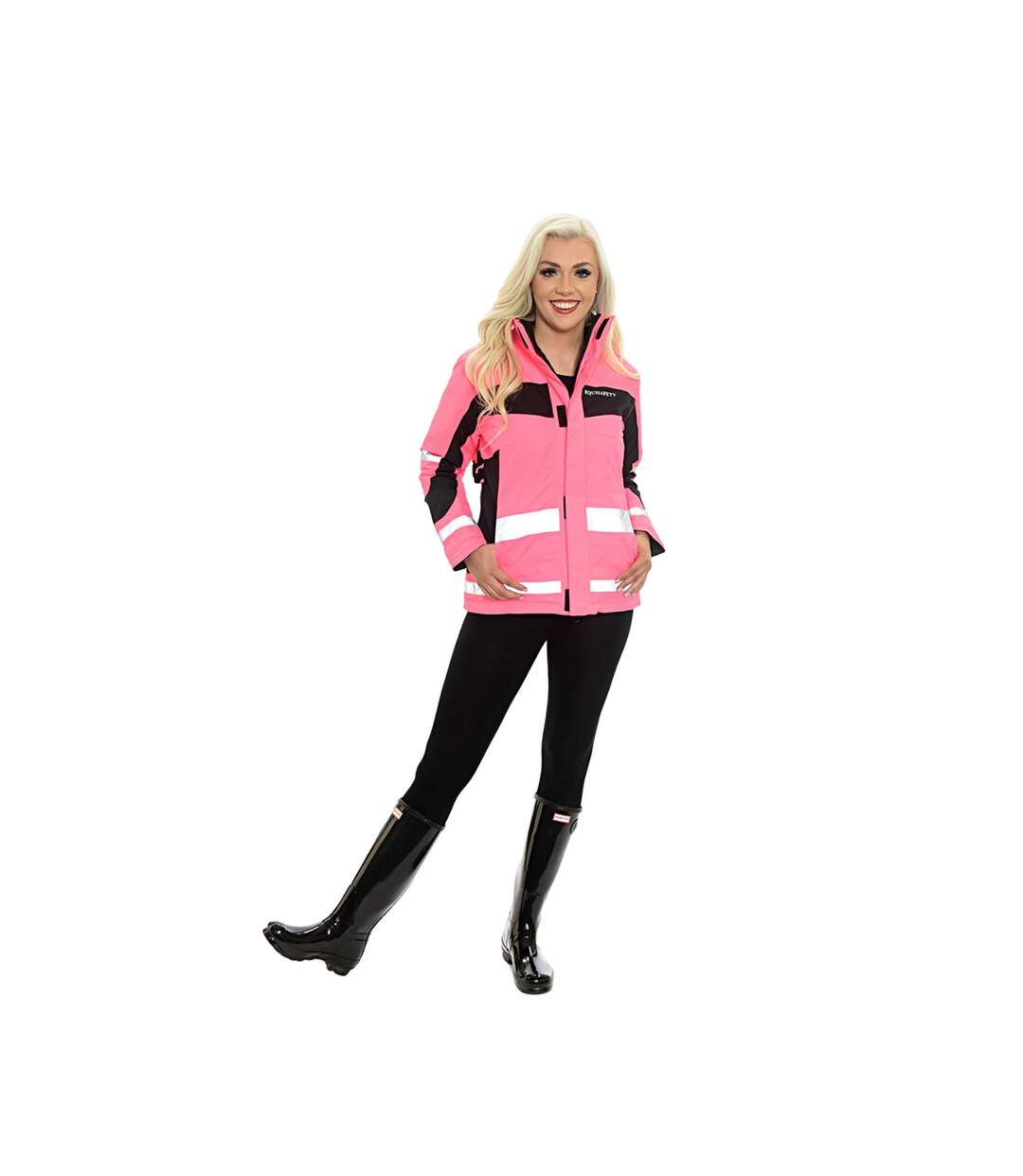 Veste d´équitation inverno femme rose Equisafety-3