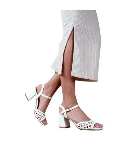 Sandales rise femme blanc Where´s That From