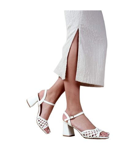 Sandales rise femme blanc Where´s That From