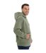 Sweat À Capuche Adulte Vert Kaki Clair Next Level Apparel-1