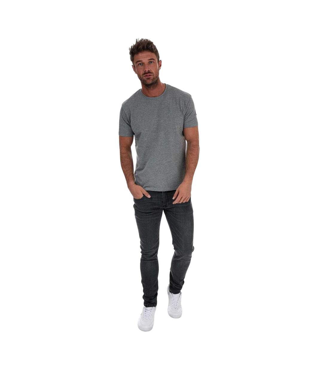 Mens Maylead Denim Jeans Grey Duck And Cover-1