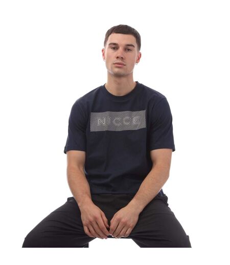 T-shirt Style Logo Alttio Homme Bleu Marine Nicce