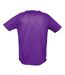 T-shirt Sporty Homme Violet Foncé SOLS-2