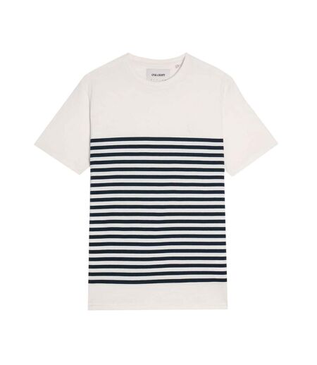 T-shirt Motif/style À Rayures Breton Homme Blanc Lyle & Scott