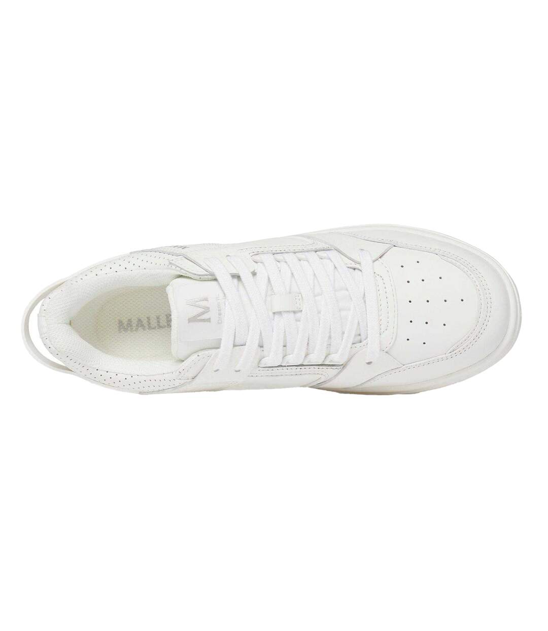Baskets Compton Homme Blanc Mallet-2