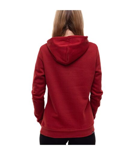 Sweat À Capuche Style Logo Ess+ Lab Femme Rouge Puma