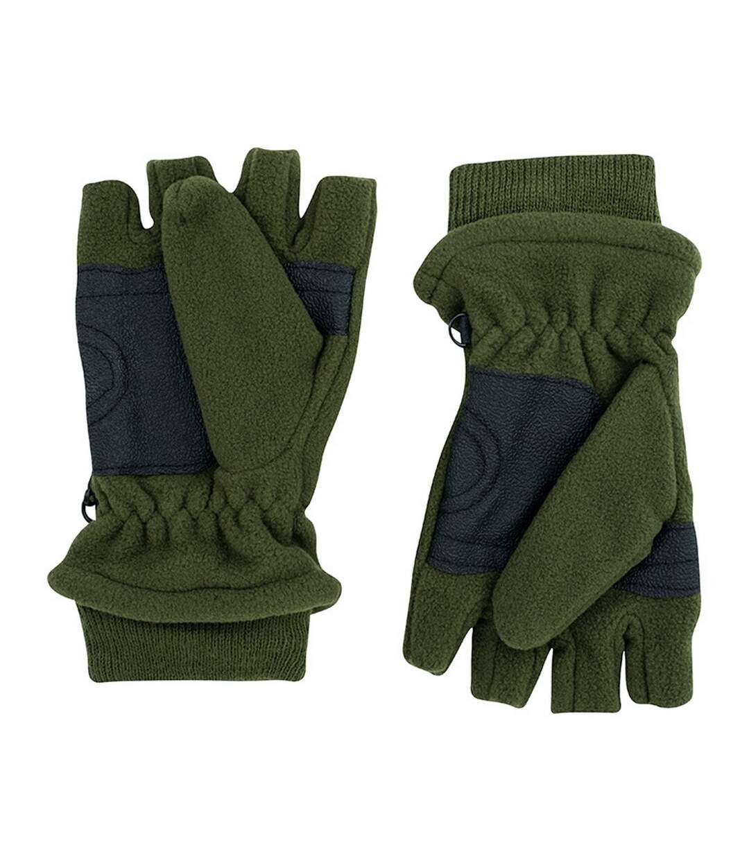 Moufles Motif/style Uni Shooters Homme Vert Jack Pyke-2