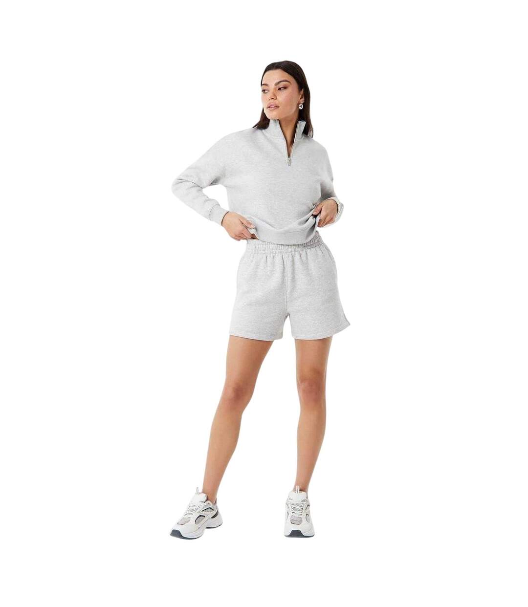 Short Astbury Femme Gris Chiné Chiné Jack Wills-4