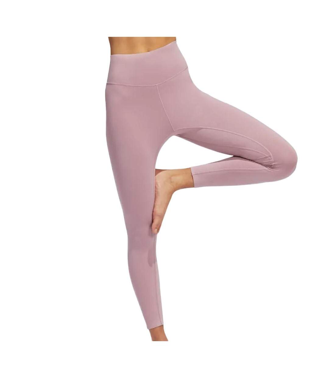 Legging Mauve Femme Adidas Yo Lux - L-1