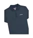 Polo Motif/style À Pois Homme Bleu Marine Lambretta-3