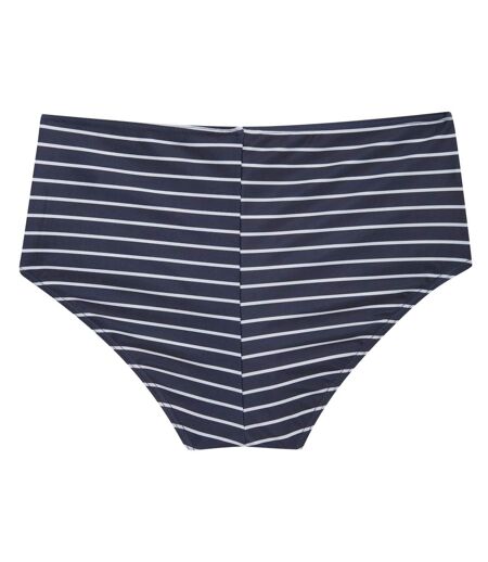 Slip De Bain Paloma Femme Bleu Marine Blanc Regatta