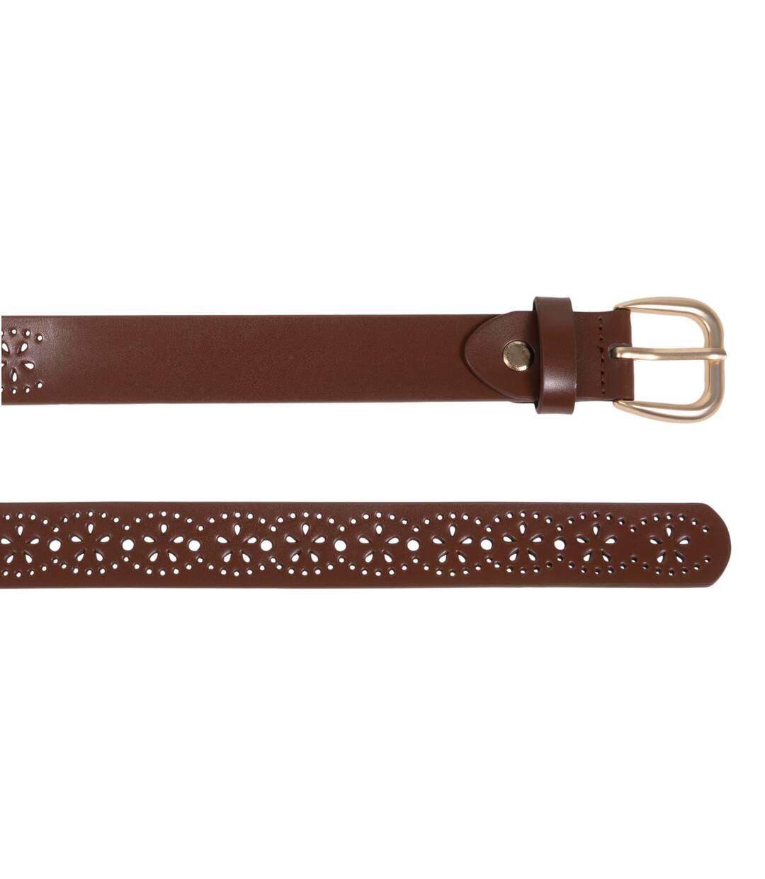 Isotoner Ceinture femme ajourée largeur 2,8 cm-2