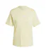 T-shirt Motif/style 3 Rayures Essentials Femme Jaune Pâle Adidas-1
