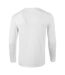 T-shirt à manches longues hommes blanc Gildan-2