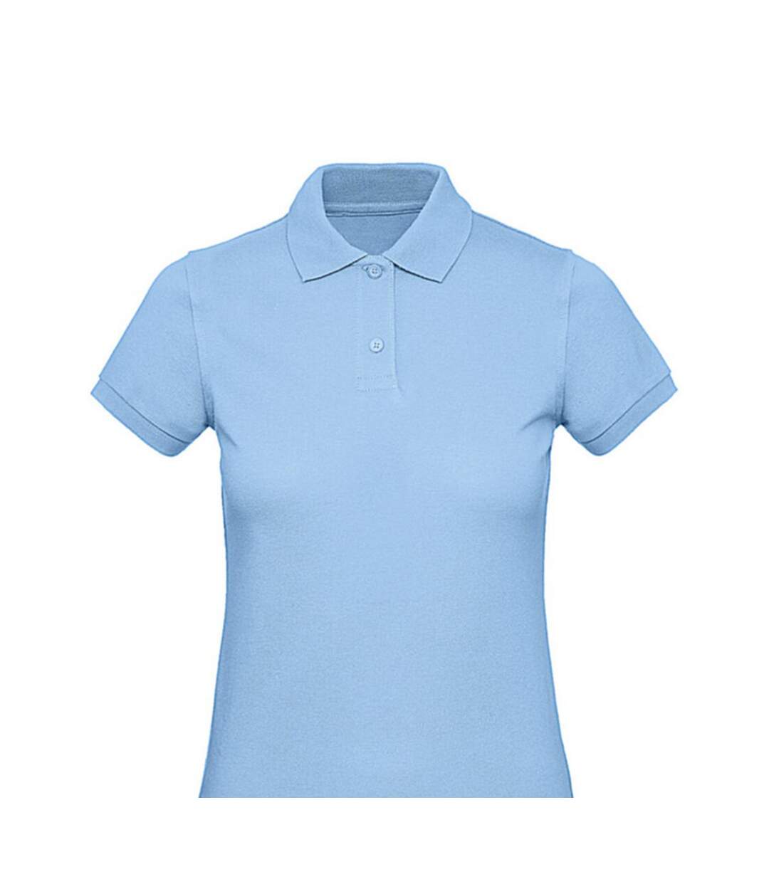 Polo Inspire Femme Bleu Ciel B&C-2