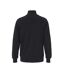 Mens French Terry Full Zip Jacket Black Cottover-2