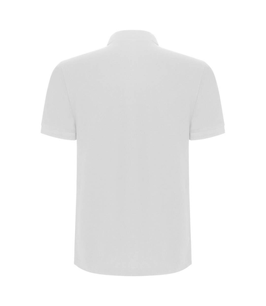 Polo pegaso premium homme blanc Roly-2