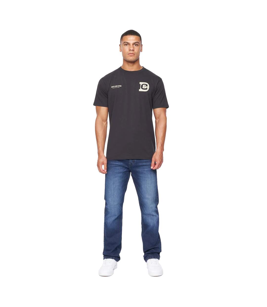 Jean Homme Bleu Foncé Duck And Cover-4