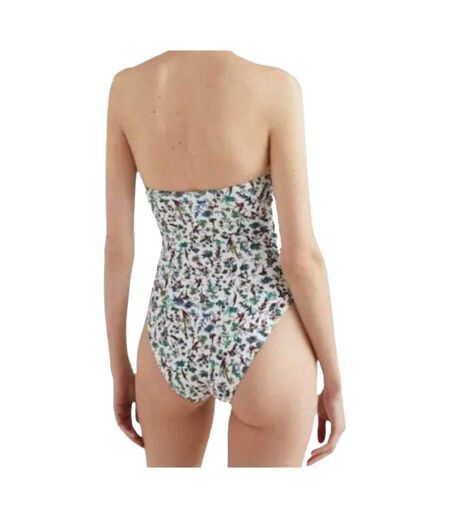 Maillot De Bain 1 Pièce Motif/style Imprimé Femme Blanc Tommy Hilfiger