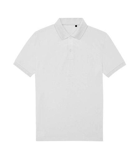 B&C Mens My Eco Polo Shirt (White)