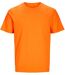 T-shirt manches courtes - JACK&JONES - Unisexe - JJ7526 - orange